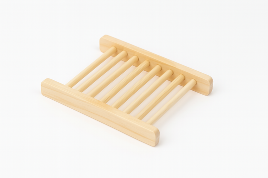 Wooden Soap Holder - Beige